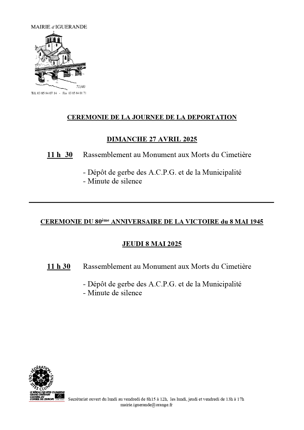 Cérémonies